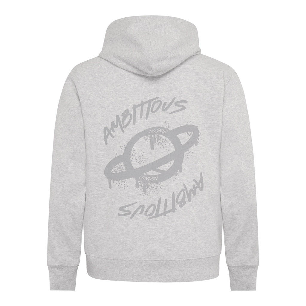 AMBITIOUS Unisex Hoodie - Grey