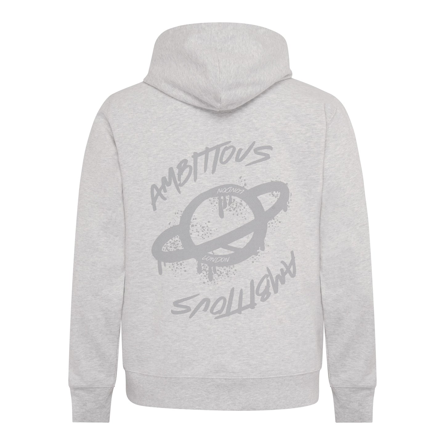 AMBITIOUS Unisex Hoodie - Grey