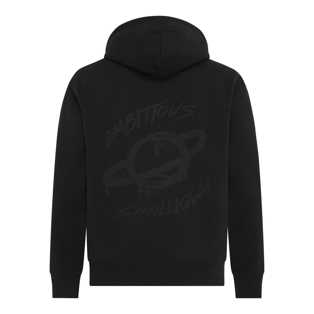 AMBITIOUS Unisex Hoodie - Black