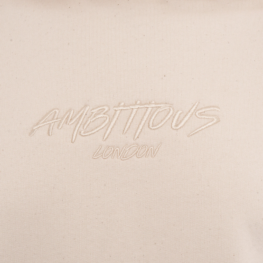 AMBITIOUS Unisex Hoodie - Natural Raw